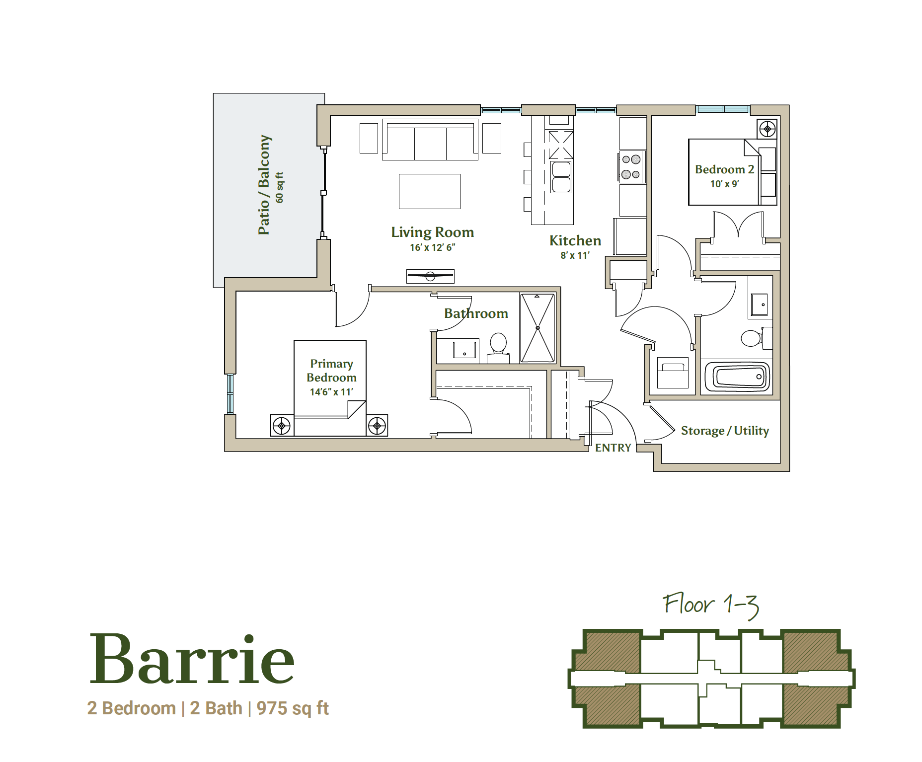 Barrie Floorplan